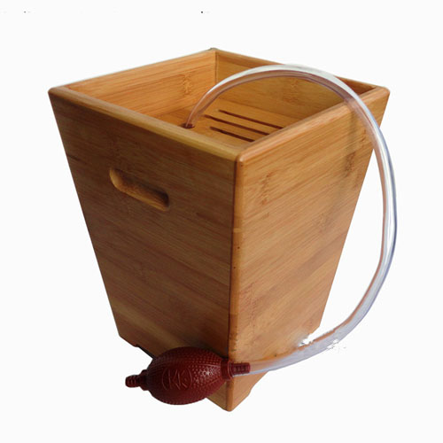 5Cgo 22570815376 茶水桶茶渣桶 竹茶盤茶道配件 垃圾桶 茶道配件-大號  CJS95000
