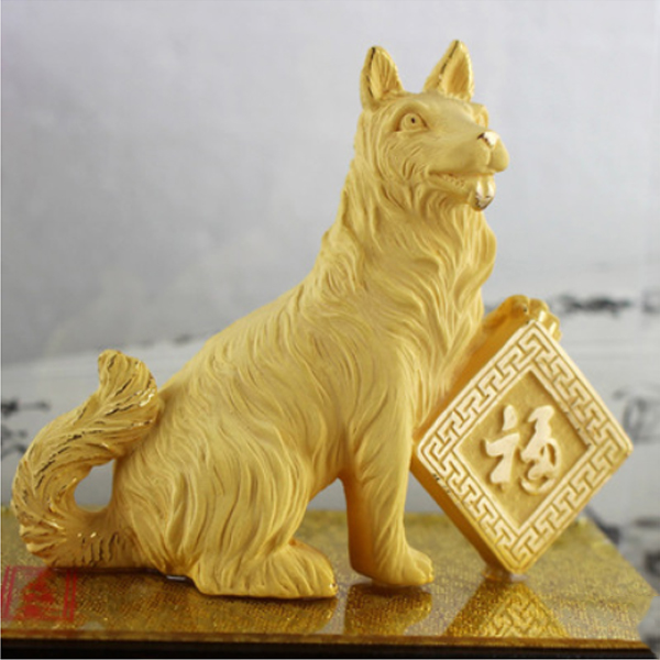 5Cgo 36279297129 開光十二生肖狗擺件工藝品擺設旺財狗家居裝飾品 招財狗 生日禮物 祝壽禮品 招財禮品  WXP87100