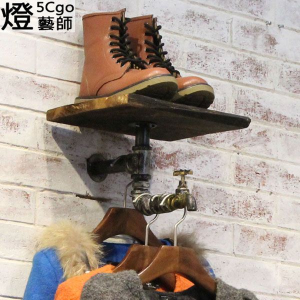 5Cgo 40352759944 服裝店衣勾掛鉤牆壁正面展示衣服掛衣架童女男裝個性衣服鉤   LKM84000