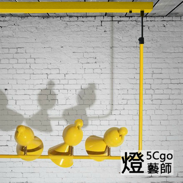 5Cgo 40123709036 現代簡約創意餐廳吧台藝術個性書房服裝店小鳥喜鵲吊燈   LKM80500