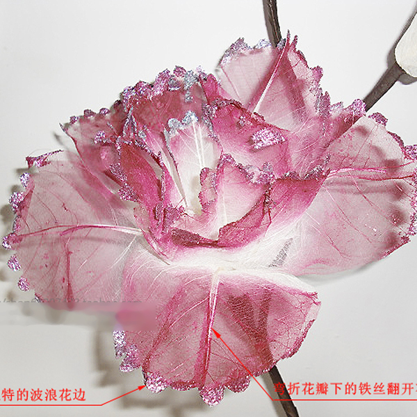 5Cgo 8313281586 大牡丹葉脈幹花婚禮慶歐式仿真假插花客廳家居落地套裝飾擺件家居落地套裝飾擺件酒店會所居家玄關大堂書房乾花花藝設計擺設婚慶新居喬遷禮物套餐A CHX8900