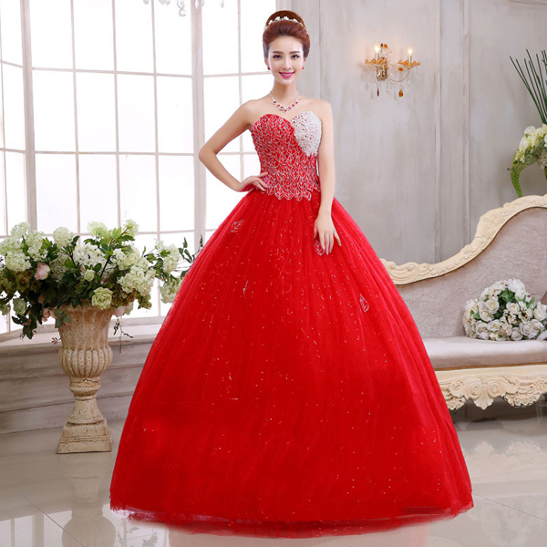 5Cgo  41411296741 新娘結婚禮服單肩晚禮服長款 舞台演出服 獨唱蓬蓬裙演出服 伴娘禮服伴娘服 GSX84300