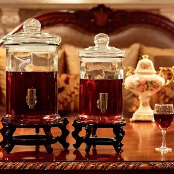 5Cgo 41181504647 2.5-10斤玻璃泡酒瓶釀酒瓶藥酒瓶梅酒瓶泡酒罐泡酒壇泡酒器 10斤款 WXP17000