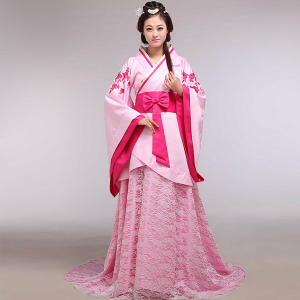 5Cgo  36509011697 古典舞蹈漢服唐裝女裝曲裾婚禮公主演出服 古裝 古典舞現代舞 GSX02400