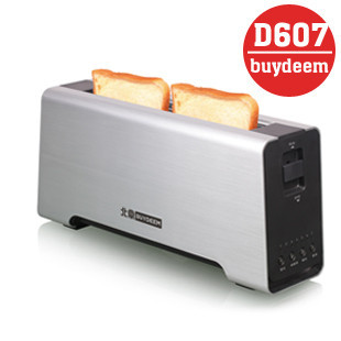 5Cgo 北鼎 Buydeem D607 全自動智能多士爐 靜音 馬達驅動 壓鑄鋁外殼 (插220V電)  MIK000100