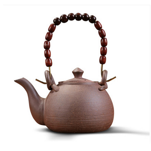 5Cgo 42735660671 品藍潮汕手工朱泥茶壺手提砂铫陶壺玉書煨煮水壺精品茶壺茶具 WXP88200