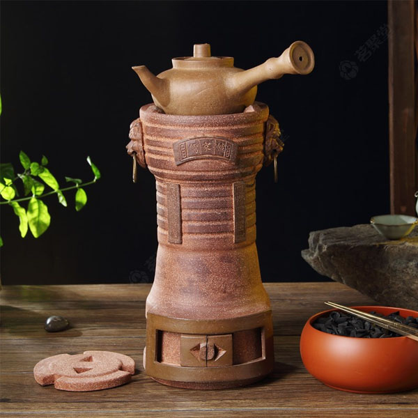 5Cgo 36278072510 風爐茶爐炭爐炭工夫茶爐高腳炭爐風爐仔手工紅泥爐  LAY009000