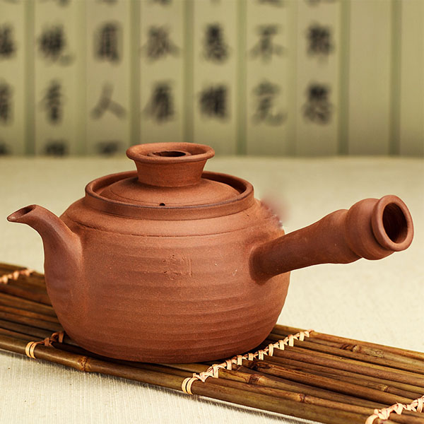 5Cgo 38834491909 善古功夫茶手拉紅泥砂銚風爐炭爐穿心壺玉書煨燒水壺  LAY89200