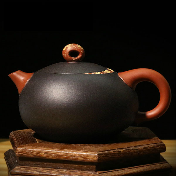 5Cgo 35342855734 紫砂壺功夫茶具泡茶壺茶道茶葉罐茶壺紫泥紅泥月影月際   LAY08310
