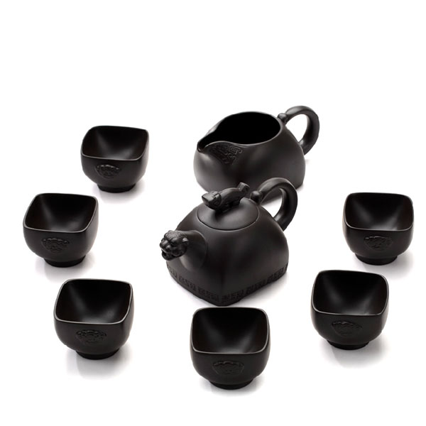 5Cgo 35100957732 創意紫砂十二生肖茶藝整套功夫茶具茶道公道杯茶臺茶海茶文化茶道飲茶  LAY00200
