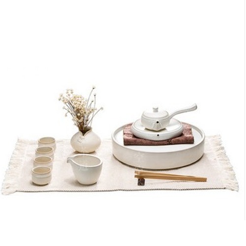 5Cgo 42852435932 陶瓷茶杯茶具粗陶花茶紅茶茶具功夫泡茶桌茶壺茶杯茶盤 套餐四 LAY85700