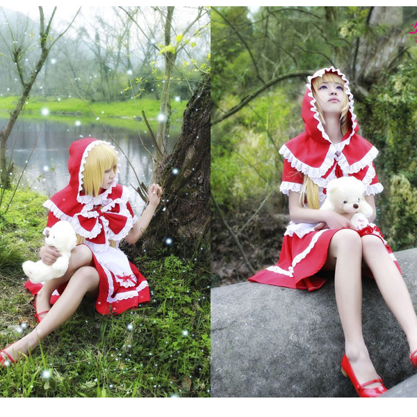 5Cgo  43026471750  cos 英雄聯盟 LOL 小紅帽 安妮 cosplay服裝 動漫角色扮演服Cospaly  GSX03200
