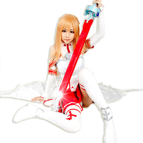 5Cgo  16979457038 刀劍神域 SAO 結城明日奈 亞絲娜戰鬥服   動漫角色扮演服Cospaly  GSX08200