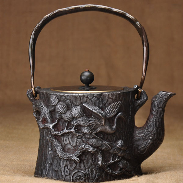 5Cgo  44179404569 功夫茶具無塗層茶壺南部生鐵器鑄鐵老鐵壺煮茶壺燒水壺電熱壺酒精  LAY83610