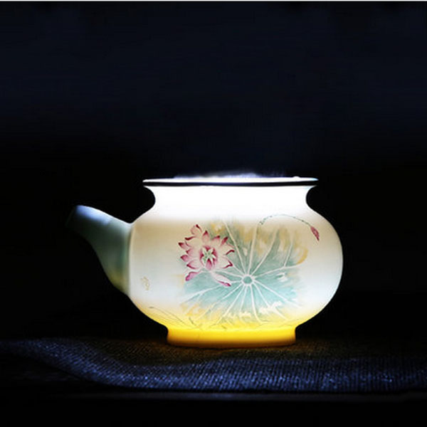 5Cgo 41751377840 公道杯茶具零配件景德鎮陶瓷茶海分茶器手繪粉彩青瓷公杯勻杯茶海茶藝  LAY82100