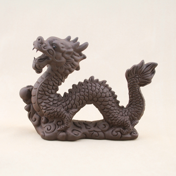 5Cgo 16218961184 紫砂茶寵招財龍龜毛筆架手工精品紫砂茶具茶盤擺件祥龍納財茶盤配件  LAY09000