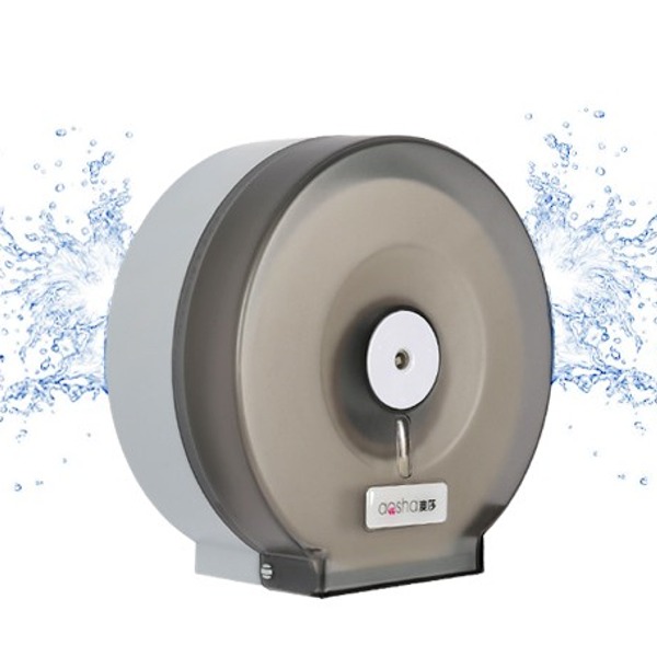 5Cgo 42764509774 塑料APS大盤捲紙器紙巾盒廁所紙盒防水卷紙架大賣場酒店飯店百貨公司可批發多色 AGL33000