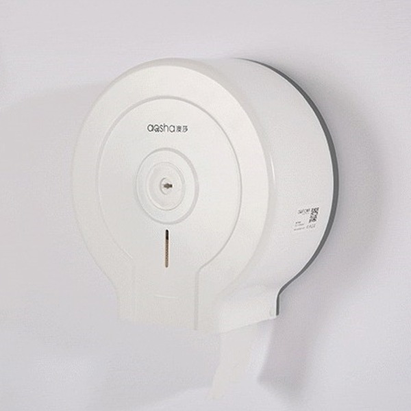 5Cgo 42764509774 塑料APS大盤捲紙器紙巾盒廁所紙盒防水卷紙架大賣場酒店飯店百貨公司可批發8106 AGL55000