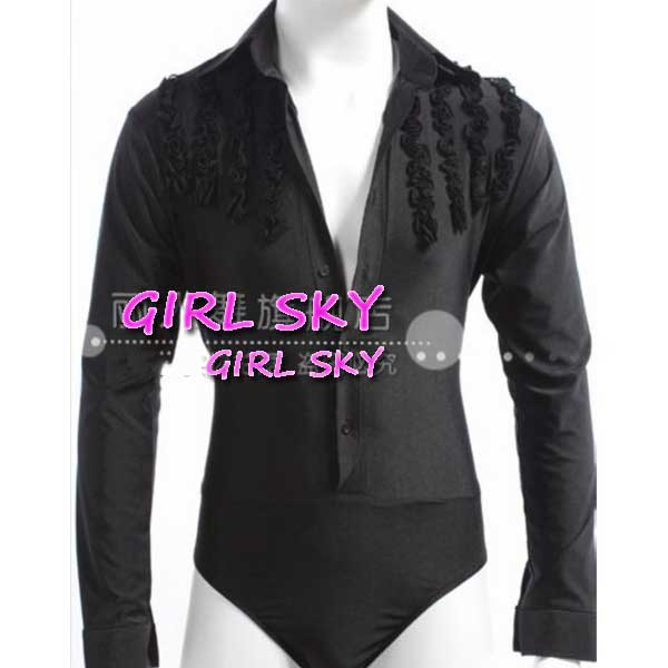 5Cgo 23239476502 比賽舞服訂做國標舞服男士拉丁上衣 比賽上衣 摩登練功服  GSX08200
