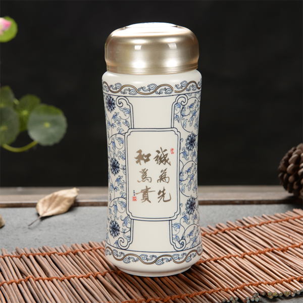5Cgo 39612532211 創意杯子帶蓋不鏽鋼內膽陶瓷保溫杯水杯子禮品杯茶杯辦公杯男女士   LAY86000
