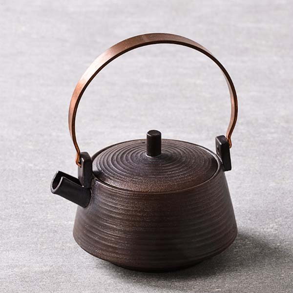 5Cgo  522807397073 複古柴燒功夫茶壺陶瓷粗陶提梁壺泡茶器仿古手工手拉胚茶壺茶具 LAY37000