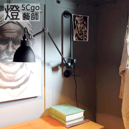 5cgo 40912794850 設計師Gras北歐居家設計師現代簡約復古經典咖啡廳客廳餐廳酒店床頭升降壁燈復刻版 LKM89600