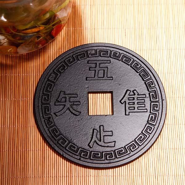 5Cgo   525674390244 壺墊鑄鐵茶墊鐵壺壺墊隔熱墊壺托壺承茶托日本鐵壺茶具配件    LAY82000