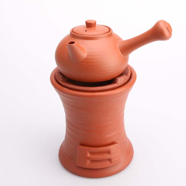 5Cgo 42178229395 茶爐茶鍋一套風爐紅泥爐取暖火爐碳爐燒草爐火炭爐木炭橄榄木碳燒水爐 HZS70100