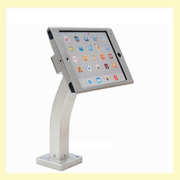 5Cgo 524202223695 桌面mini iPad防盜支架螺絲固定台式展覽展示支撐酒店專用廣告平板防盜展示架 WXP54200