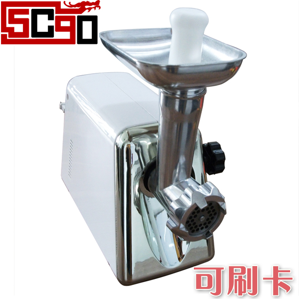 5Cgo 5080376532  家用電動 絞肉機 碎肉機 攪肉機 肉餡機 灌腸機 丸子機 切肉機 灌香腸機 110V多功能 1200W AGL04200