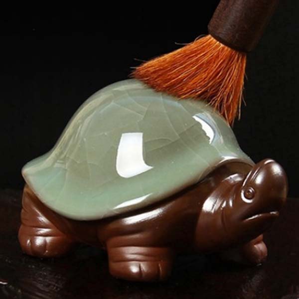 5Cgo 41733134803 茗道陶瓷精品哥窯茶寵茶具配件茶盤擺件烏龜牛魚象開片茶玩茶寵辟邪HZS42000