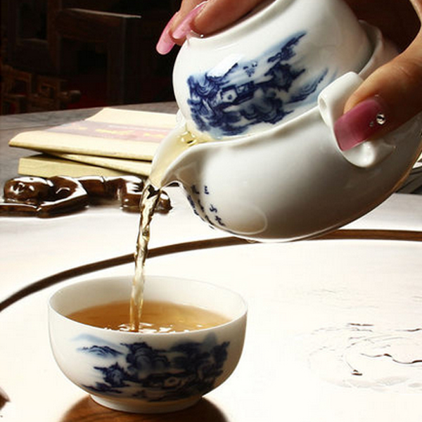 5Cgo 45664368362 功夫茶具配件功夫茶必備快客杯一壺二杯便攜旅行茶具茶壺品茗杯 HZS61100