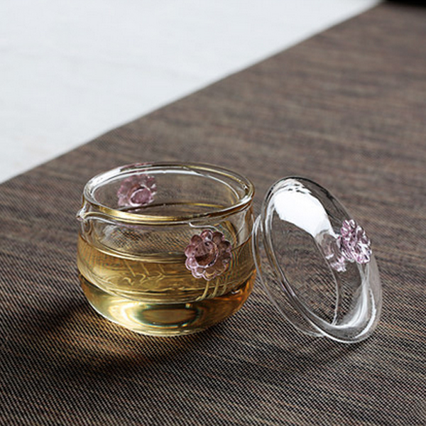 5Cgo 524173324125 玻璃茶壺高硼矽加厚耐熱過濾泡茶壺功夫茶具手抓壺花茶壺  HZS94000