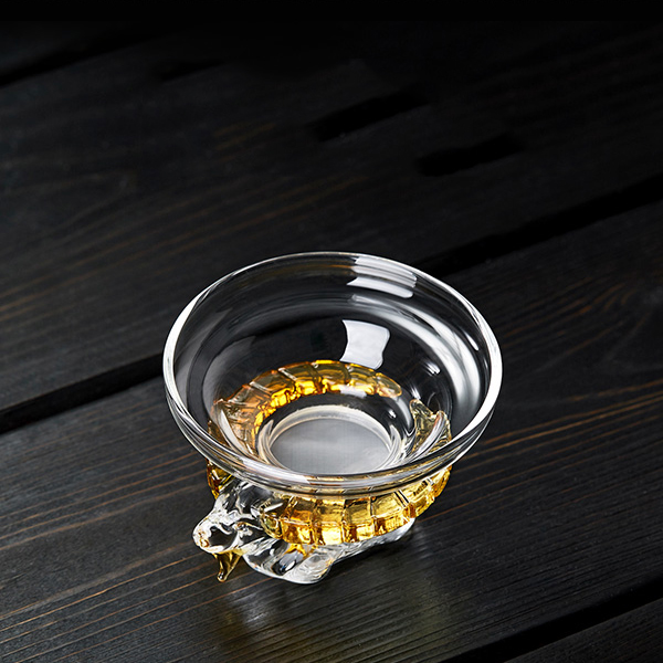 5Cgo 539700521329 玻璃茶漏茶濾功夫茶具濾茶器配件泡茶過濾器茶隔過濾網 HJT34000