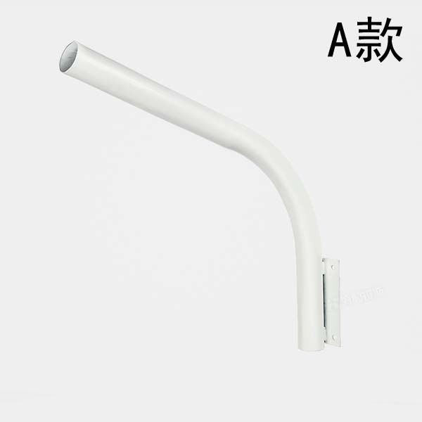 5cgo 531383852791 戶外支架燈臂投光燈路燈通用墻壁桿子吸墻抱箍道路全套挑臂路燈桿    LYP40100