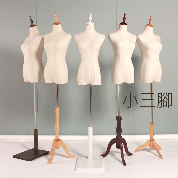 5Cgo 534754336234 簡約服裝店展示架衣架人型模特服飾道具櫥窗模特女裝婚紗衣服模特架假人造型架-小三腳 XMJ86000
