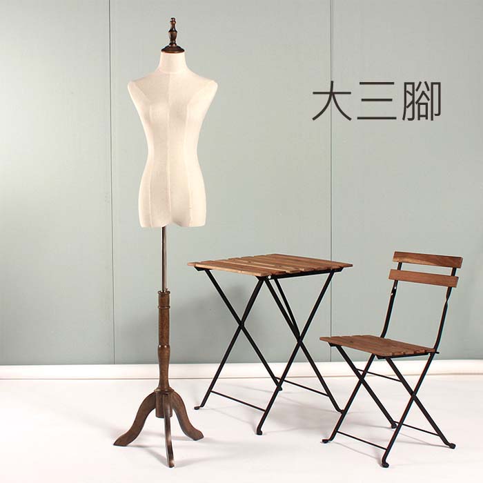 5Cgo 534754336234 簡約服裝店展示架衣架人型模特服飾道具櫥窗模特女裝婚紗衣服模特架假人造型架-大三腳 XMJ01100