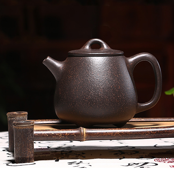 5Cgo 528198993803 宜興原礦泥料純全手工紫砂壺功夫茶壺茶杯泡茶具高石瓢  HJT85300