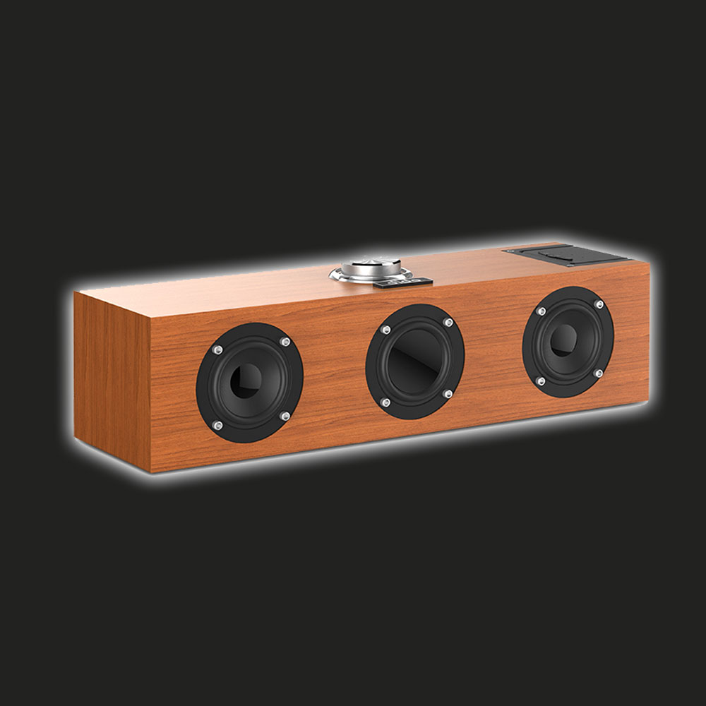 5Cgo 547029655836 Q3 無線藍牙音箱無線家用木質手機 HI-FI 重低音炮插卡迷妳小音響 PY99000