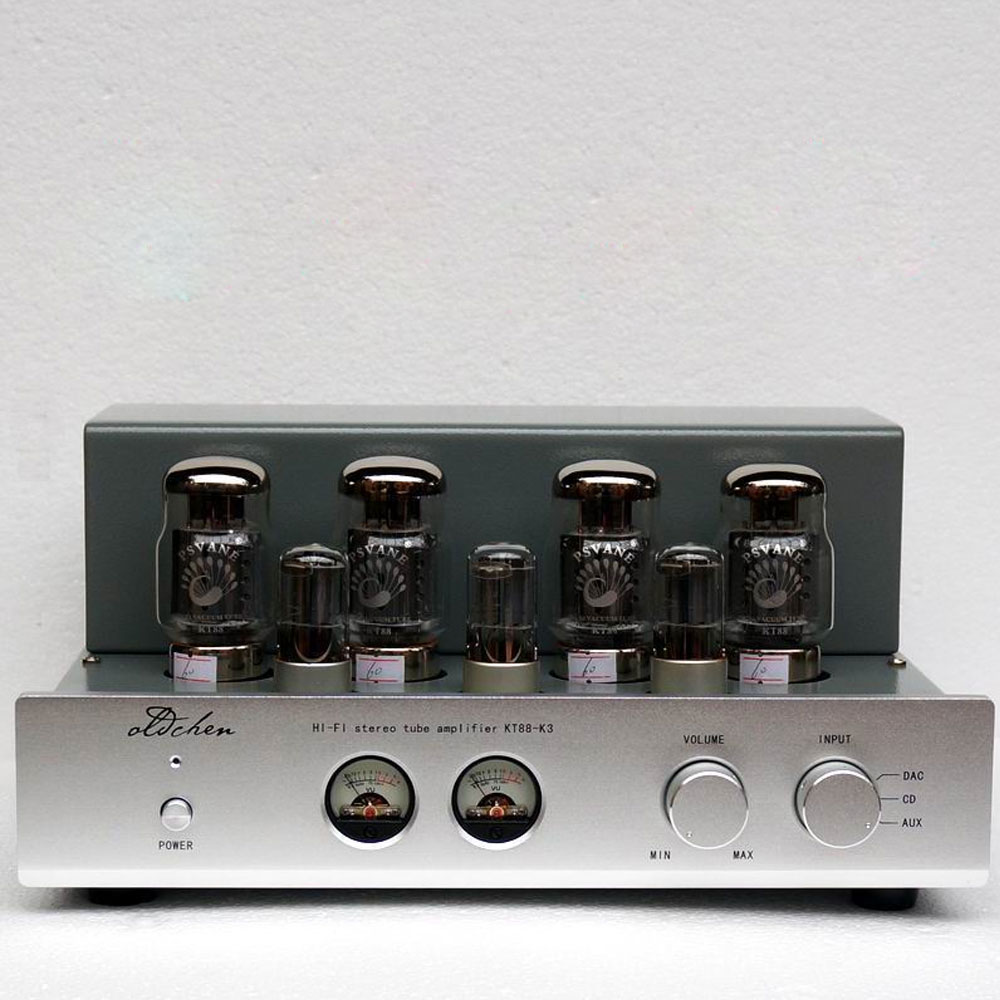 5Cgo 41644826640 精品 KT88-K3 藍牙版大功率純手工搭棚推挽膽機功放電子管 PY45920