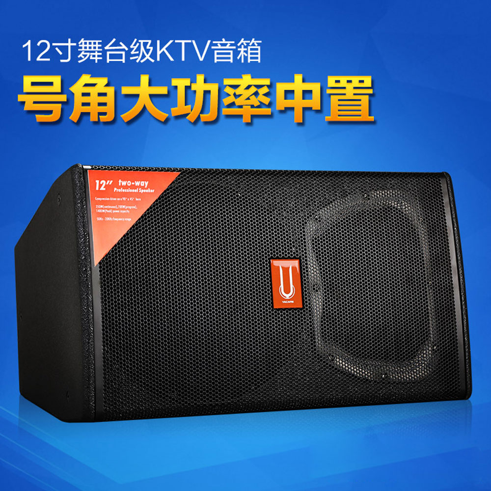 5Cgo 525776147088 Yacare C12 家庭家用 ktv 音響卡拉 ok 酒吧廣場卡包中置音箱 PY05610