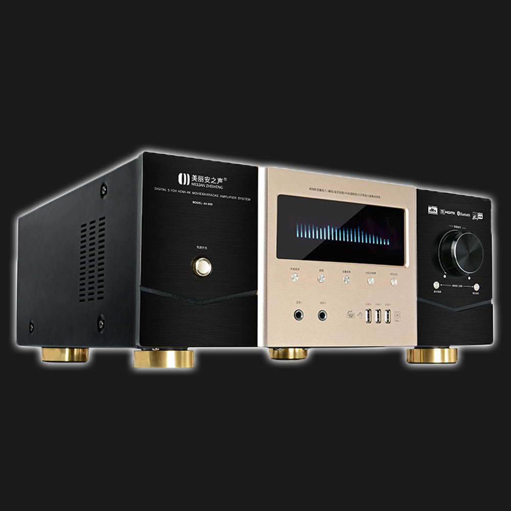 5Cgo 541400518905 A5 升級網絡版 989 功放 5.1家庭影院 WI-FI 藍牙 USB 4K 硬盤播放功放機 PY66120