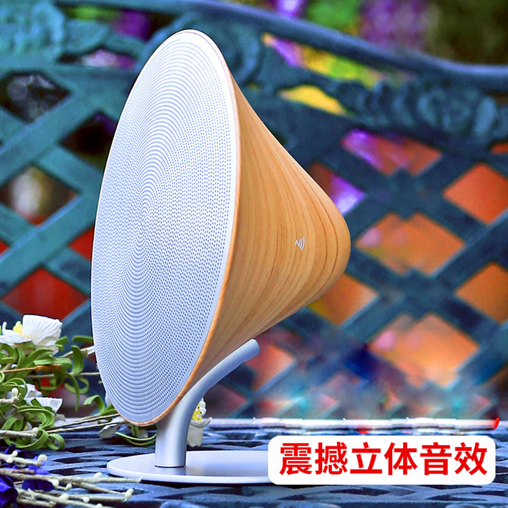 5Cgo 538324468067 創意時尚無線藍牙音箱 4.0 居家復古便攜麗博爾 SOLO ONE 手機音響 PY93400
