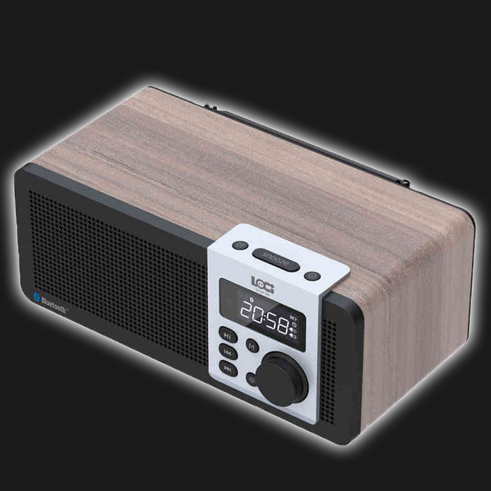 5Cgo 548205922610 D26 木質藍牙音箱大功率插卡 USB 音響手機低音炮 U盤 收音機鬧鐘 PY89200