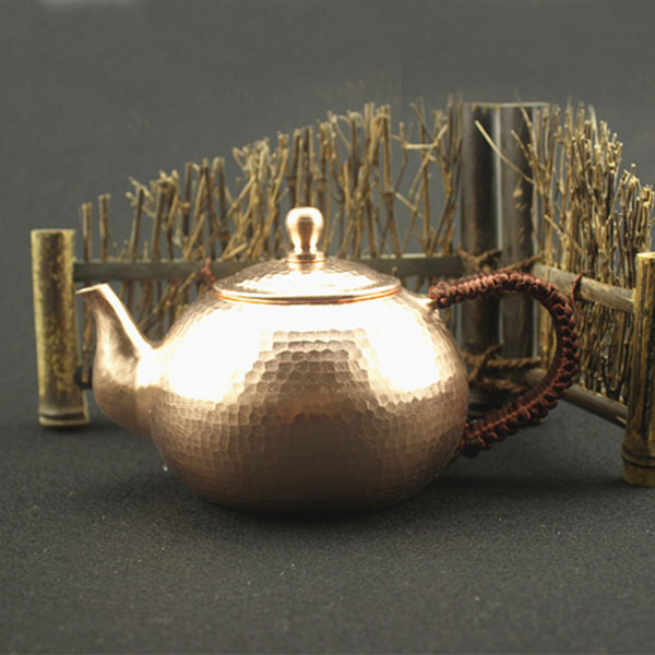 5Cgo 19231030918 純手工銅壺茶壺茶杯泡茶茶具功夫茶銅茶壺紫銅壺燒水煮茶壺純銅加厚紫銅壺 HJT05300