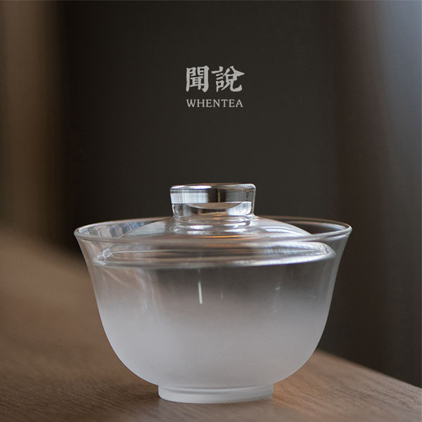 5Cgo 549368382177 日式雲霧玻璃蓋碗霧化磨砂工藝禪意茶具耐熱功夫茶碗雲白泡茶壺三才碗公道杯  HJT83100