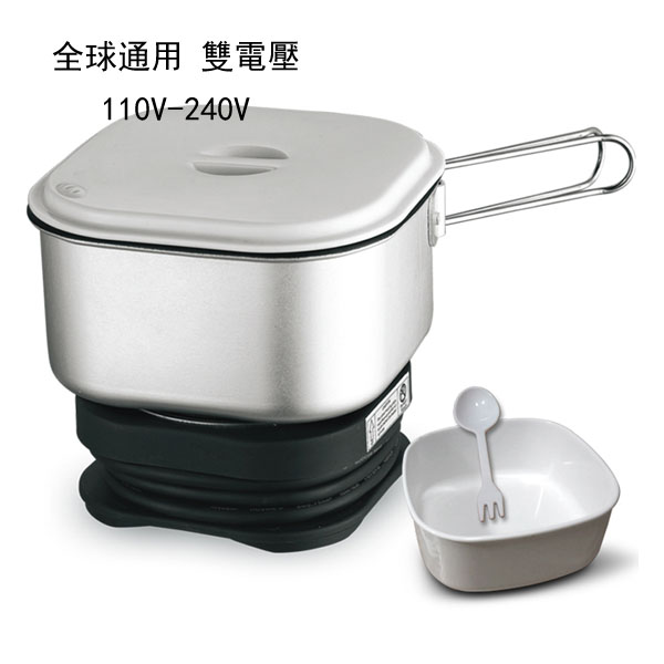 5Cgo 533840349072 出口迷你出國旅行鍋電煮鍋學生宿舍電熱水爐小火鍋電熱杯雙電壓（110V-240V）XMJ83100