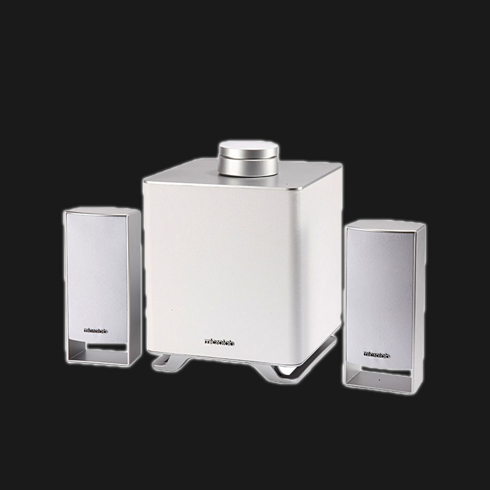 5Cgo 521670155120  麥博 M-500（14）M500-14 白色電腦音箱2.1低音炮音響音樂喇叭 PY96200