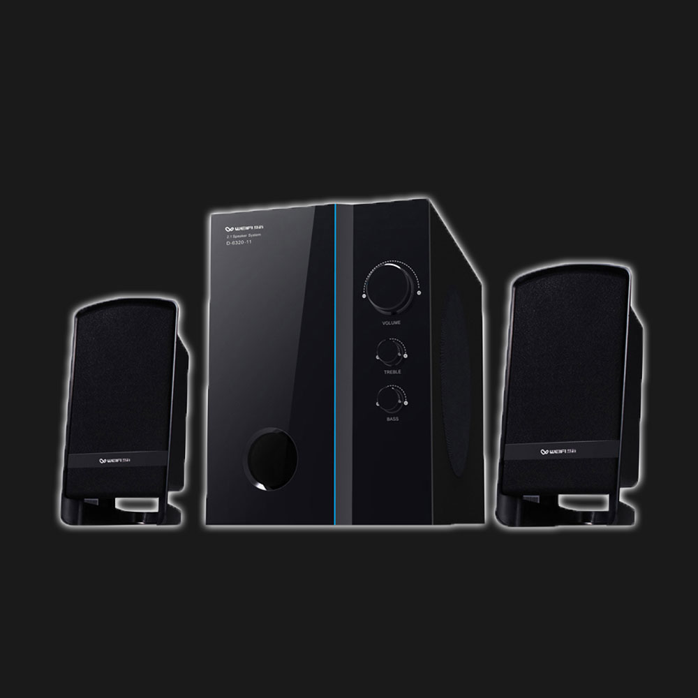 5Cgo 538795795541 慧海 D-6320-11 臺式2.1組合音箱電腦重低音炮木質音響家用 PY91100