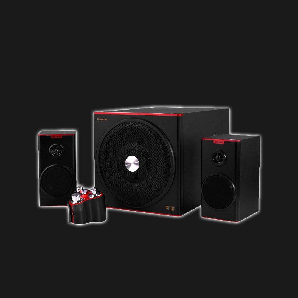5Cgo 538858495257 現代 HY-760 升級版線控電腦音響家用組合音箱臺式低音炮 PY86400